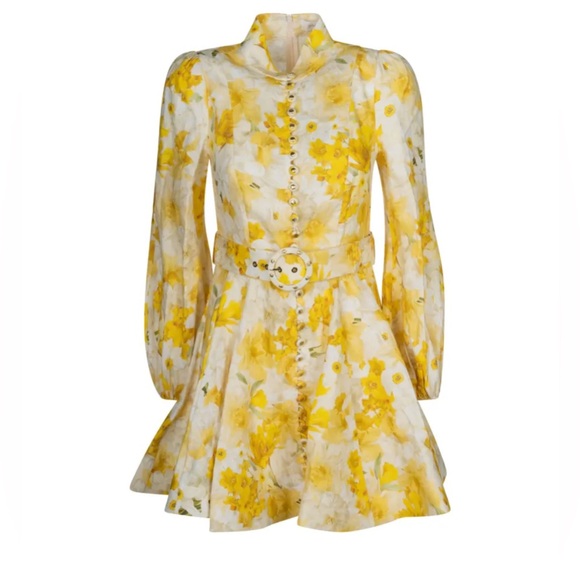 Zimmermann Dresses & Skirts - Zimmermann Floral Yellow liner Dress SZ1/S PRICE IS FIRM.